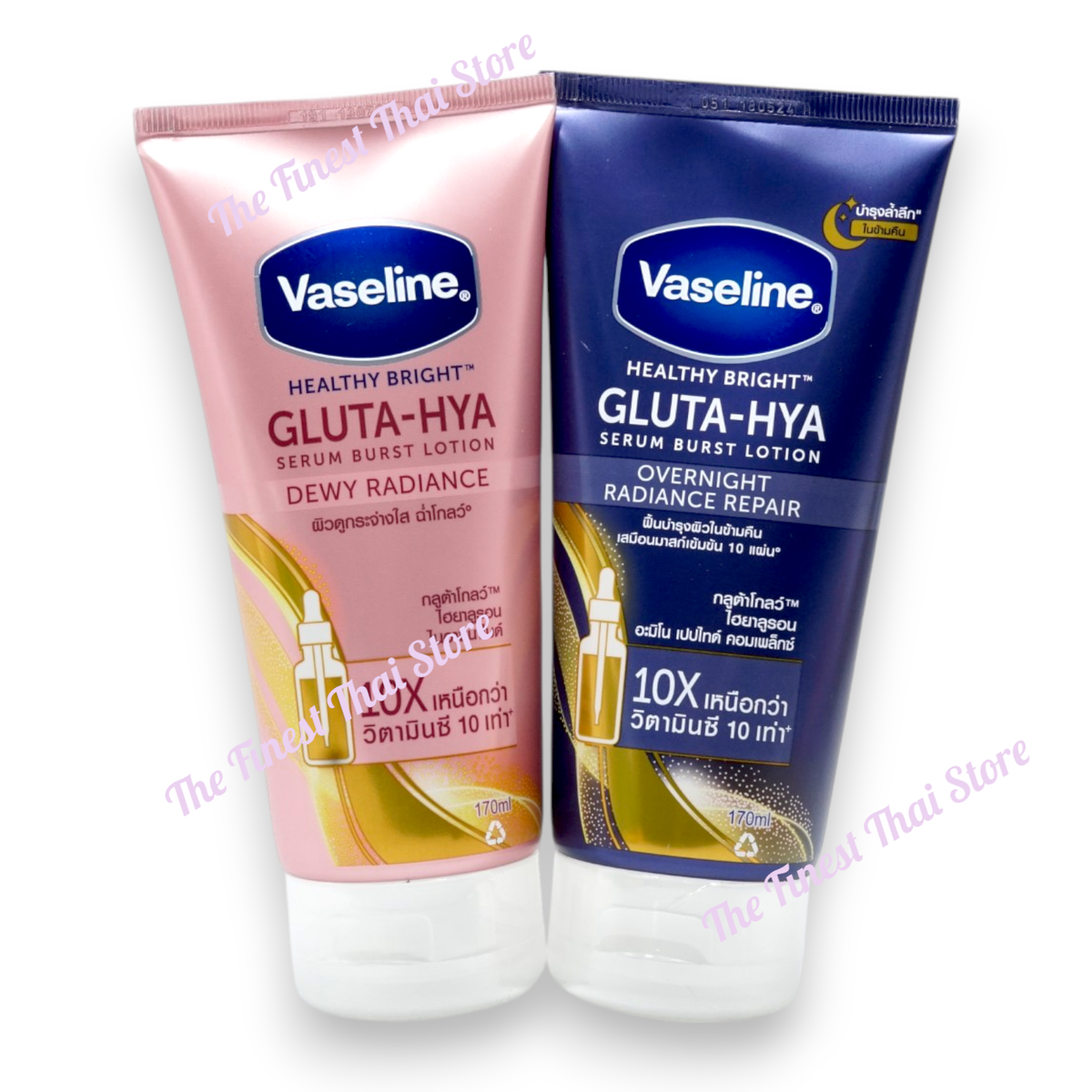 Vaseline Healthy Bright Gluta-Hya Dewy Radiance + Overnight