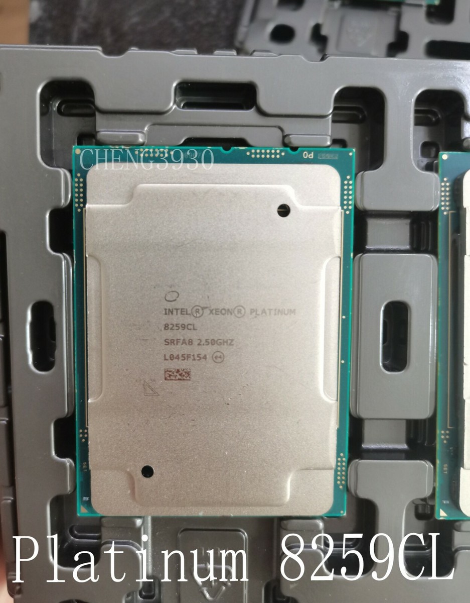 Intel Xeon Platinum 8259cl 2.50ghz 24-Core 35.75mb lga-3647 CPU