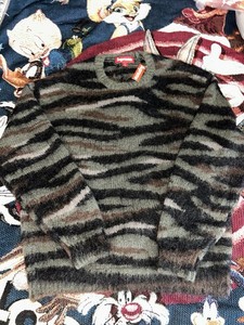 トップス Supreme Brushed Mohair Sweater TigerCamo Supreme brushed