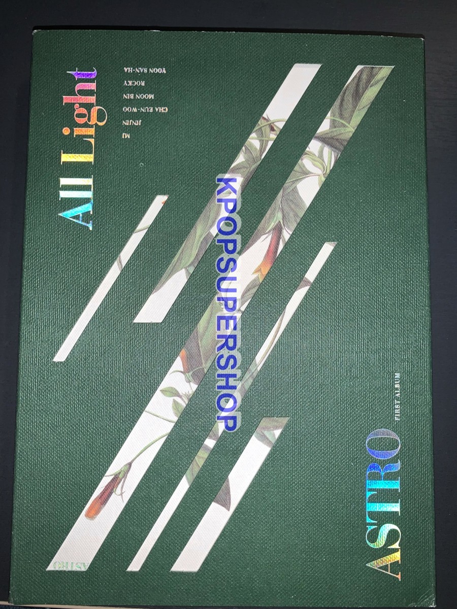 Astro The First Album All Light CD Book Good 1st Rocky Sanha