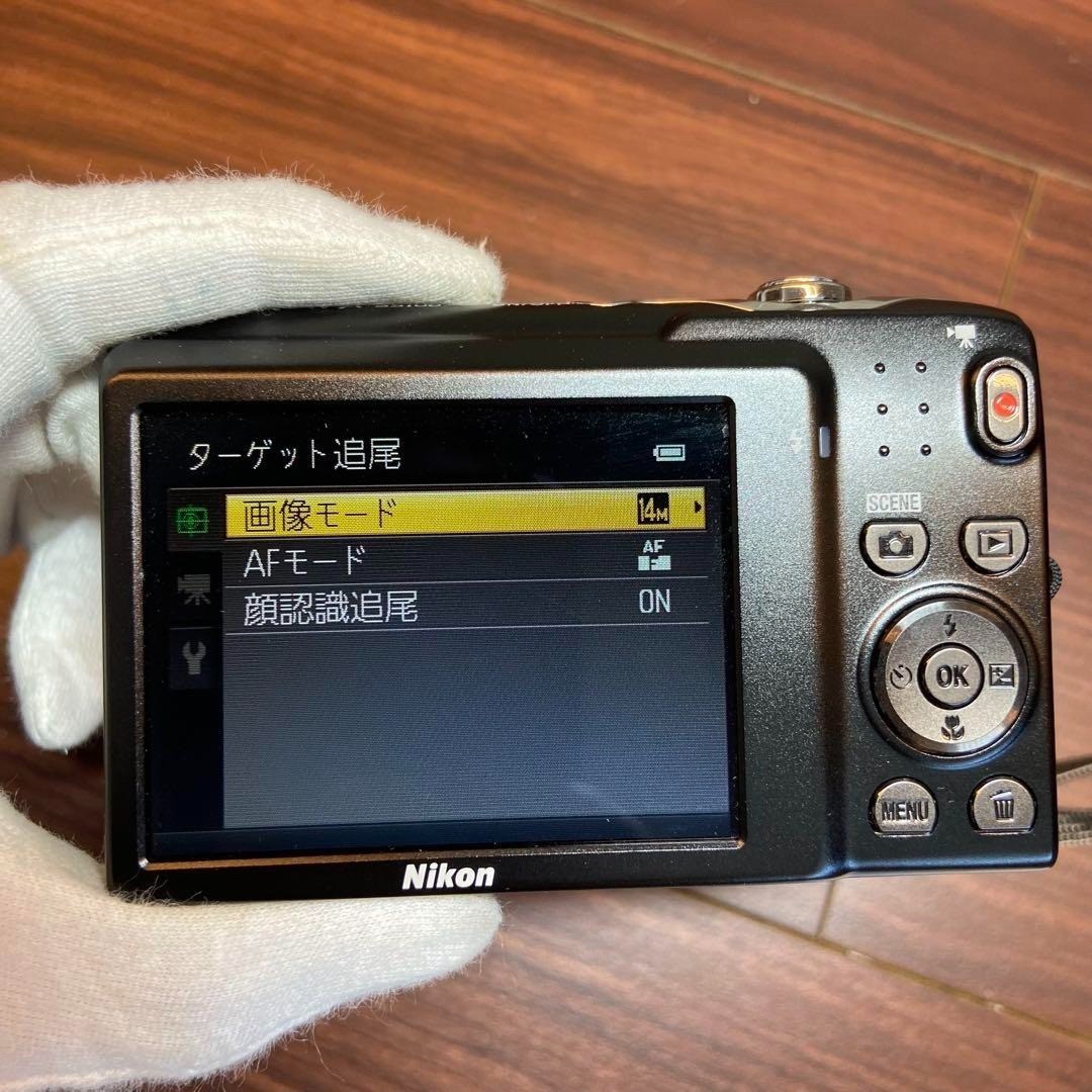 Nikon COOLPIX S3100 14.0MP Digital Camera - Silver for sale online