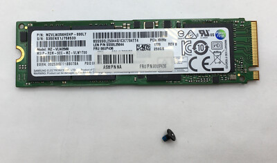 Samsung 256GB M.2 PM961 NVMe PCIe Laptop SSD Drive MZ-VLW2560