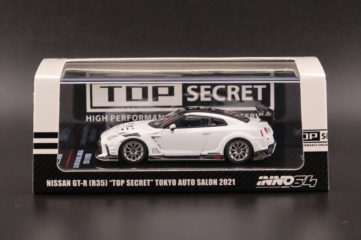 Inno64 Nissan GT-R R35 Top Secret Tokyo Auto Salon 2021 1/64 | eBay