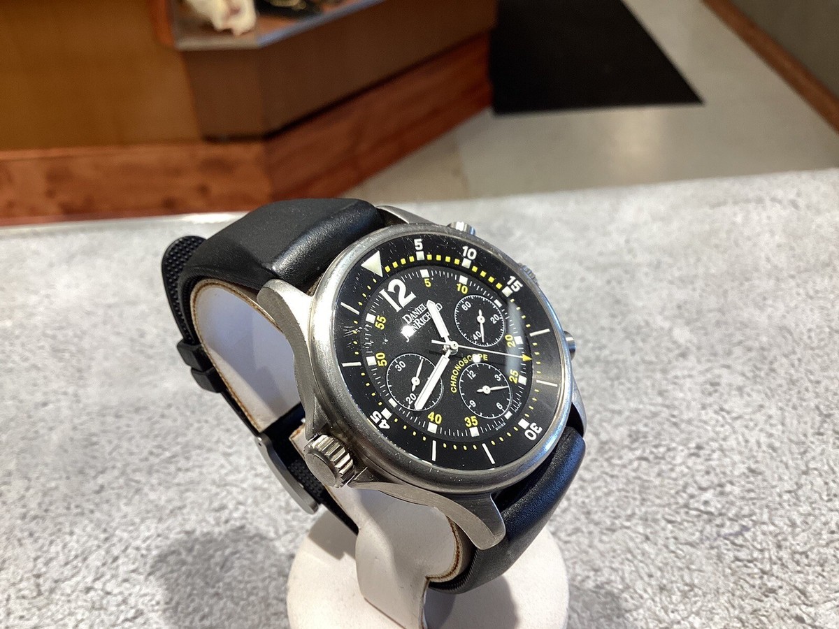 Daniel Jean Richard Chronoscope Reference 25020 ***See Pictures