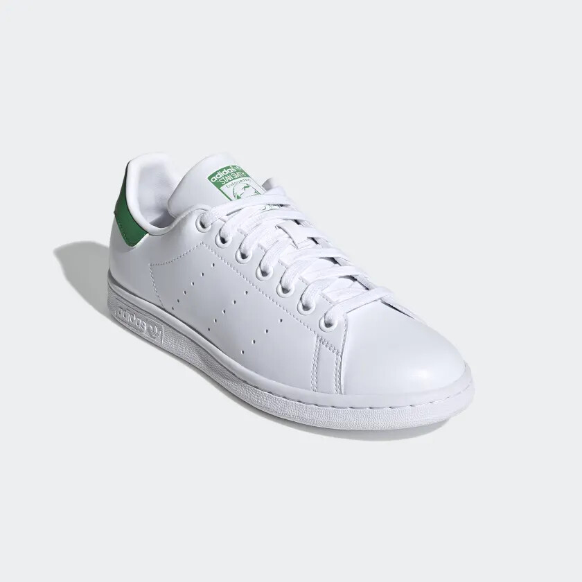 Adidas Stan Smith Sneakers White Green Womens Casual Sneaker Shoes