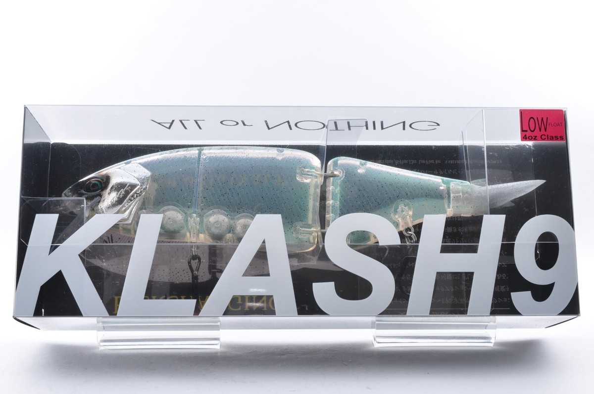 DRT Klash 9 Crystal Flash Low Float 4 Oz Class Swimbaits for sale