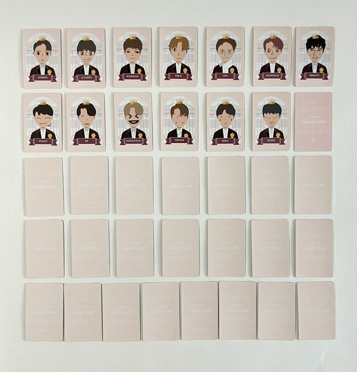 SEVENTEEN IN CARAT LAND 2018 2ND FAN MEETING TRADING CARD Official