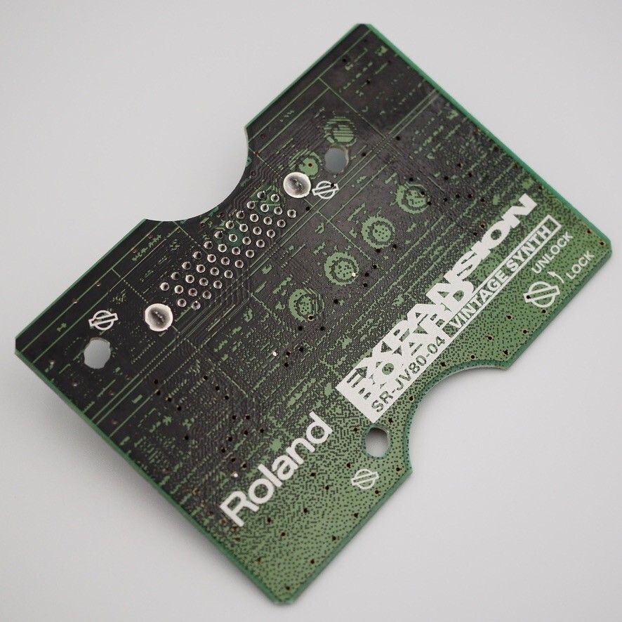 Roland SR-JV80-04 Vintage Synthesizer Expansion Board Capacitor