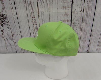 Stussy Embroidered Logo Men's Green Snapback Flat Bill Hat VGC | eBay