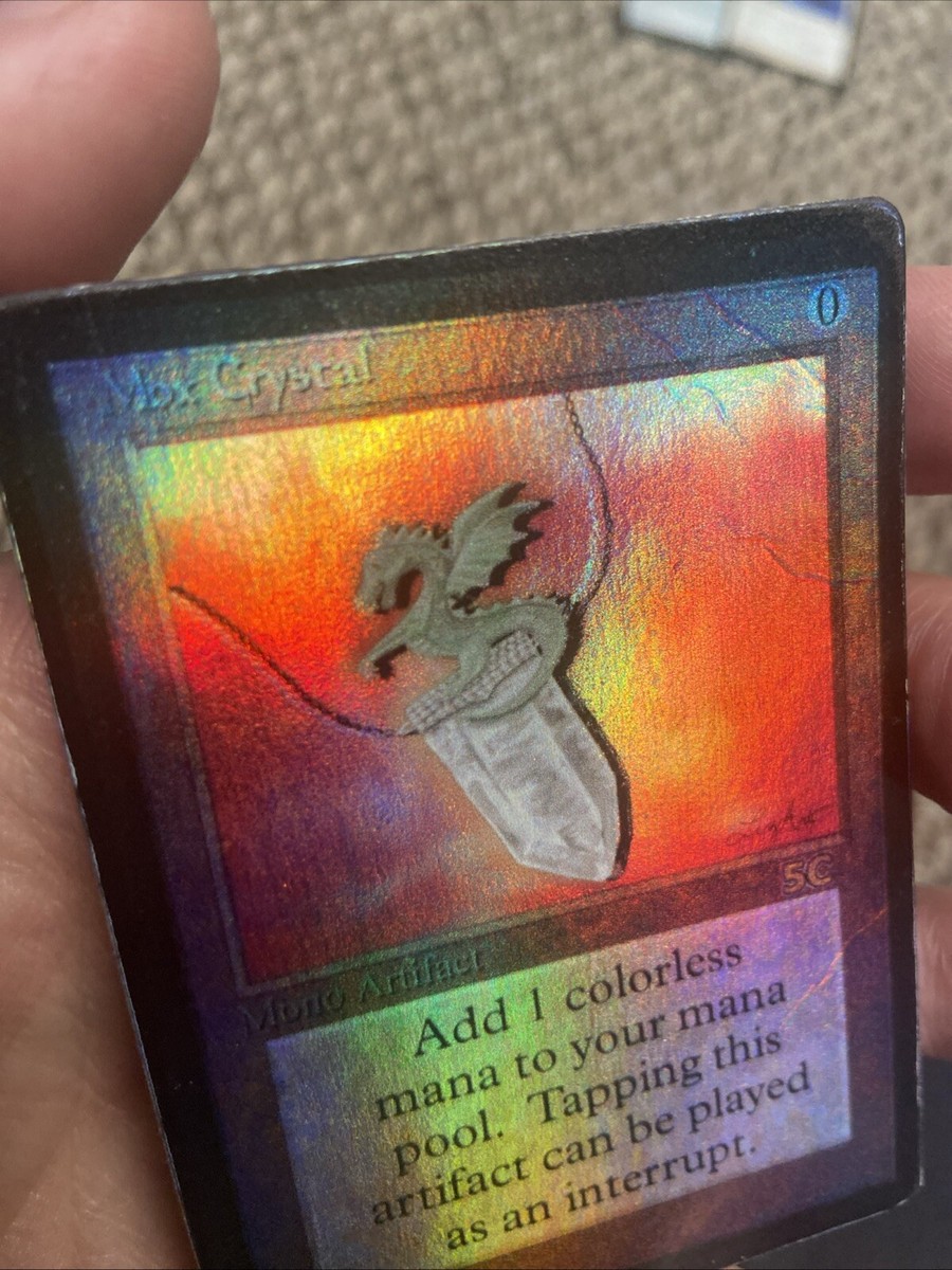 Foil Mox Crystal MTG 5-Color Worlds Promo | eBay