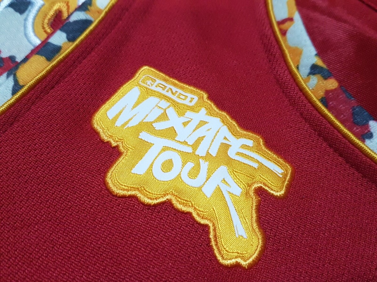 AND1 MIXTAPEソルジャーアーミー迷彩ユニフォームアンドワンホット