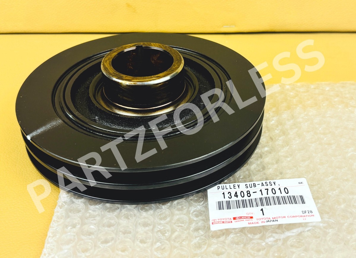 13408-17010 TOYOTA GENUINE Land Cruiser PULLEY, CRANKSHAFT
