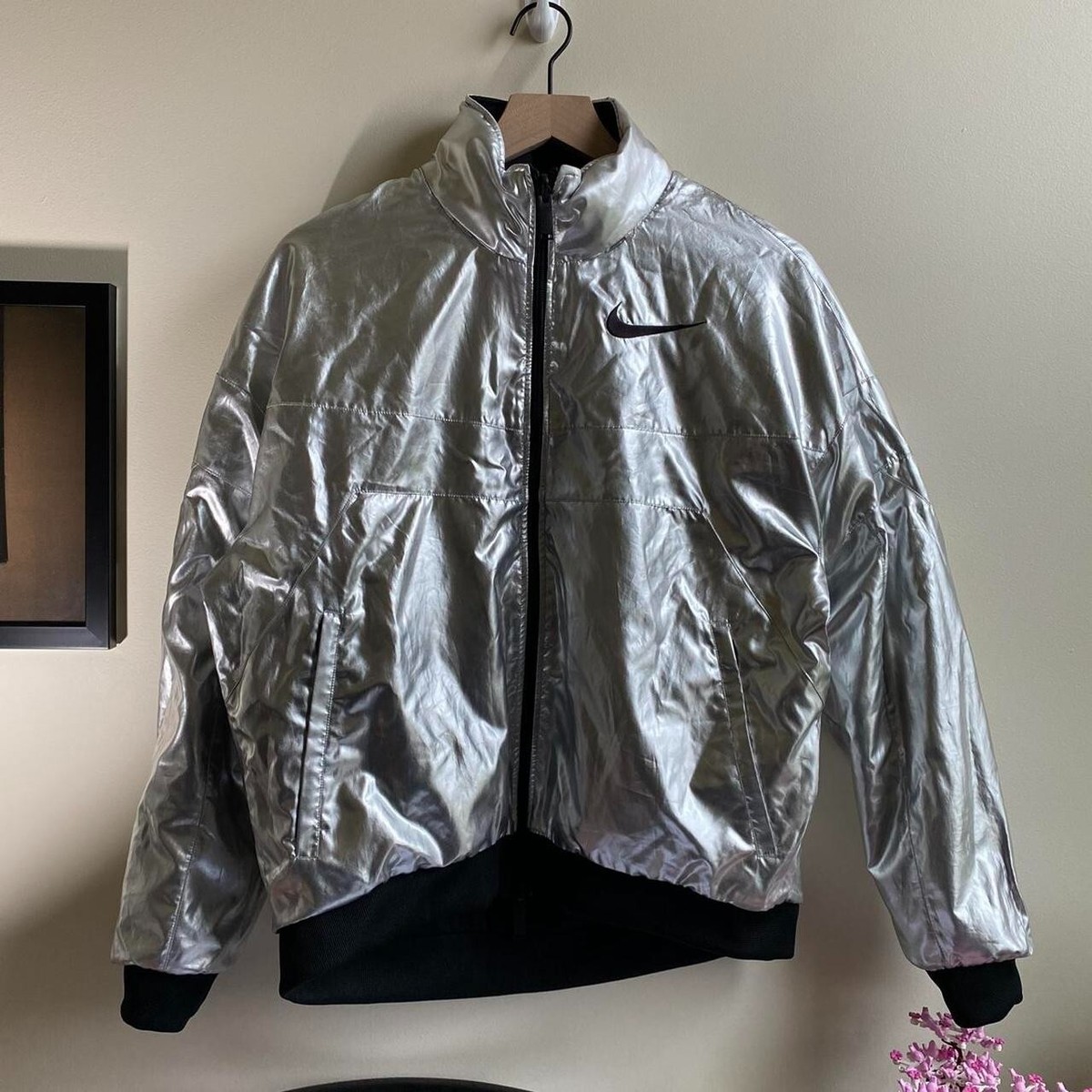 NIKE LAB X AMBUSH RARE REVERSIBLE JACKET unisex black / silver