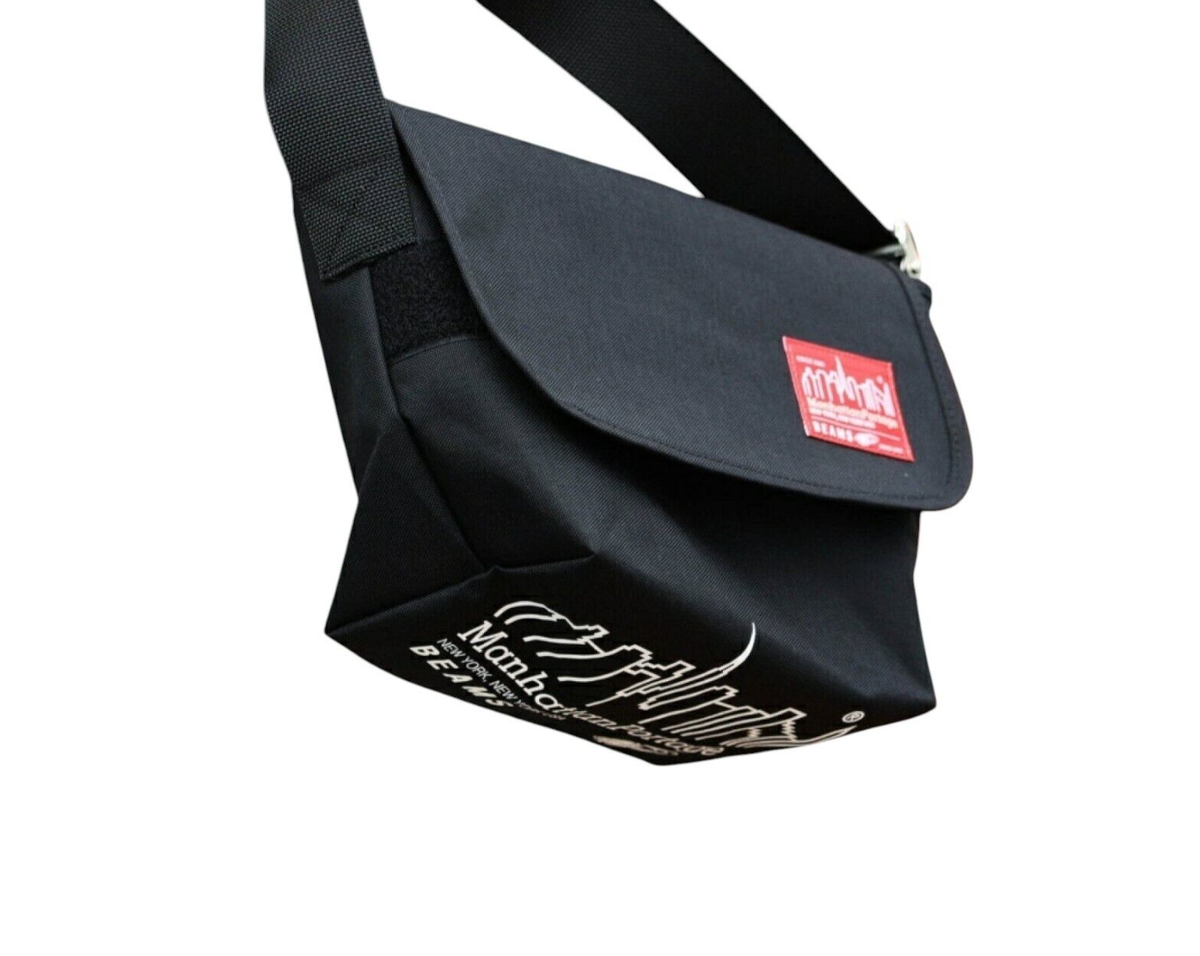 Manhattan Portage BEAMS Exclusive Messenger Bag Black | eBay