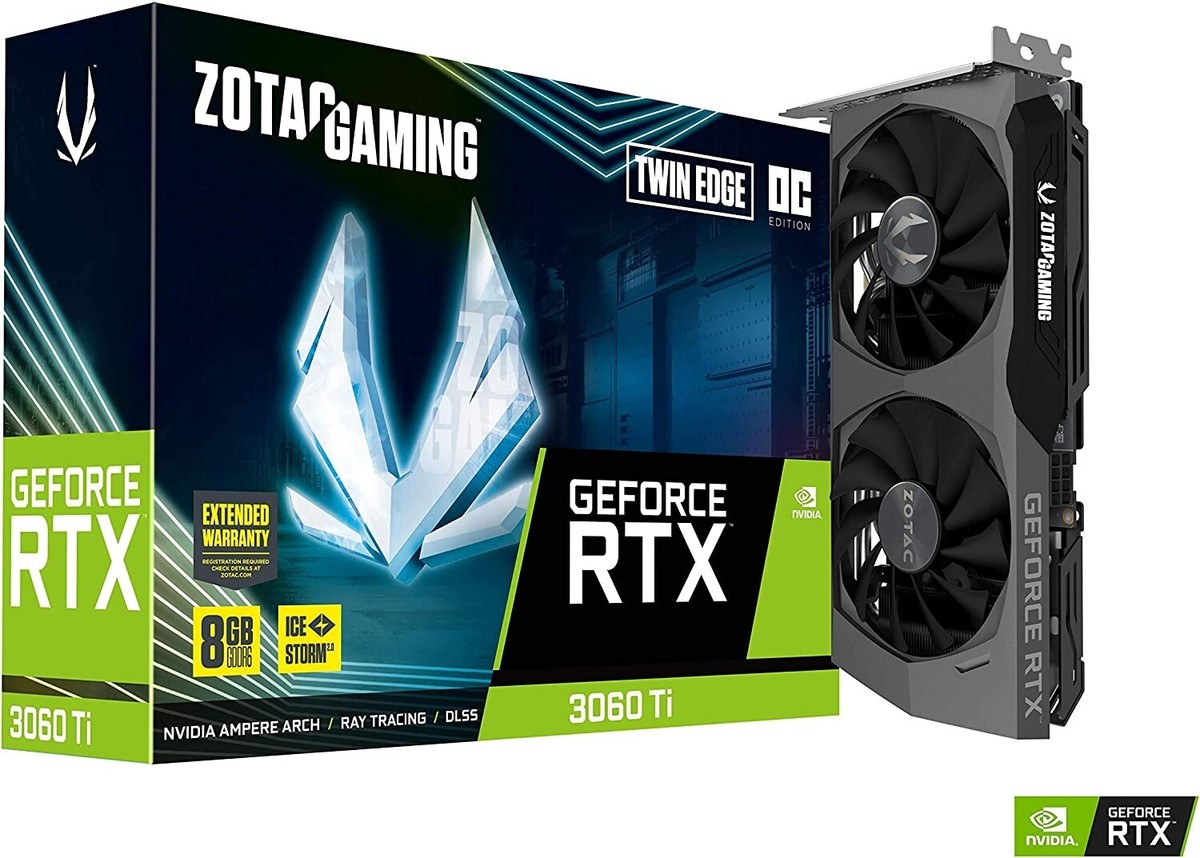 ジャンク品：ZOTAC GeForce RTX3060Ti 8GB GDDR6 GeForce ZOTAC RTX