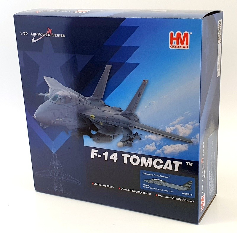 Hobby Master 1/72 Scale HA5234 - Grumman F-14A Tomcat 161296 VF