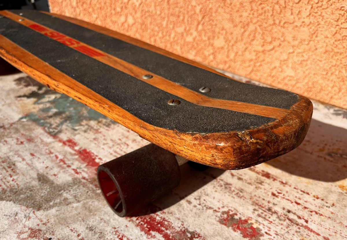 Sims Pure Juice Skateboard 1970s Vintage Bennett Pro Dog Town 30 X