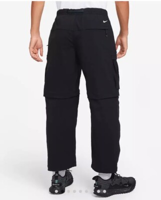 Nike ACG Smith Summit Men's SMALL Cargo Pants Black FN0429-010 NEW