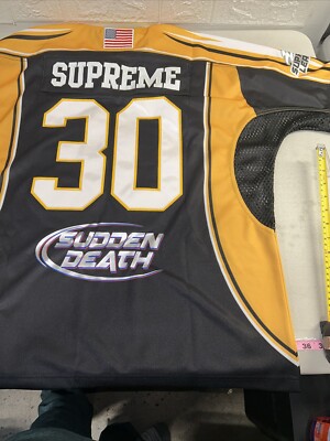 supreme sudden death football jersey | eBay
