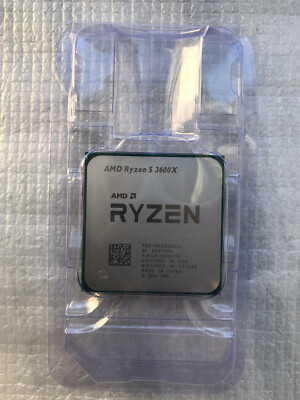 AMD Ryzen 5 3600X Gen3 6 Core AM4 OEM CPU/Processor with Wraith