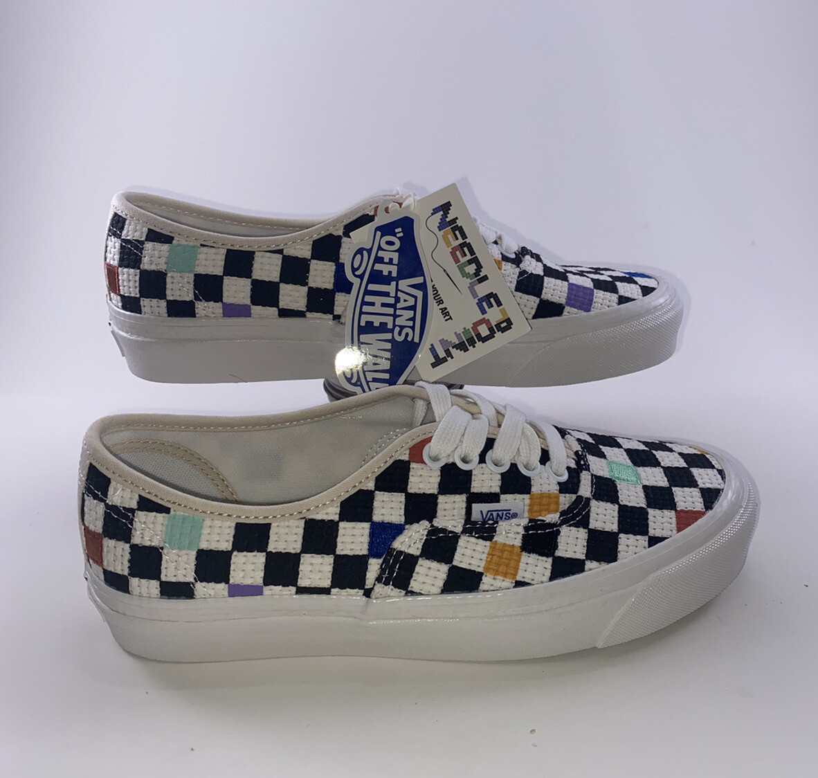 New Vans Authentic 44 DX Anaheim Factory Needlepoint/Checkerboard