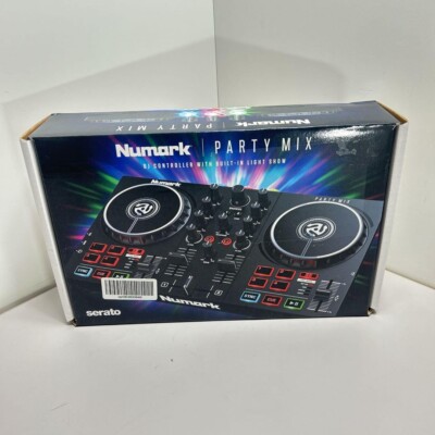 Numark Party Mix Ⅱ DJ Controller Equipped with LED party Lights