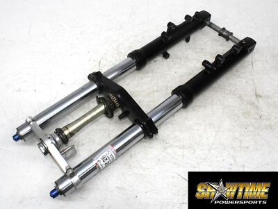 98-99 KAWASAKI NINJA ZX9R FRONT FORKS TRIPLE TREE CLAMP FORK TUBES