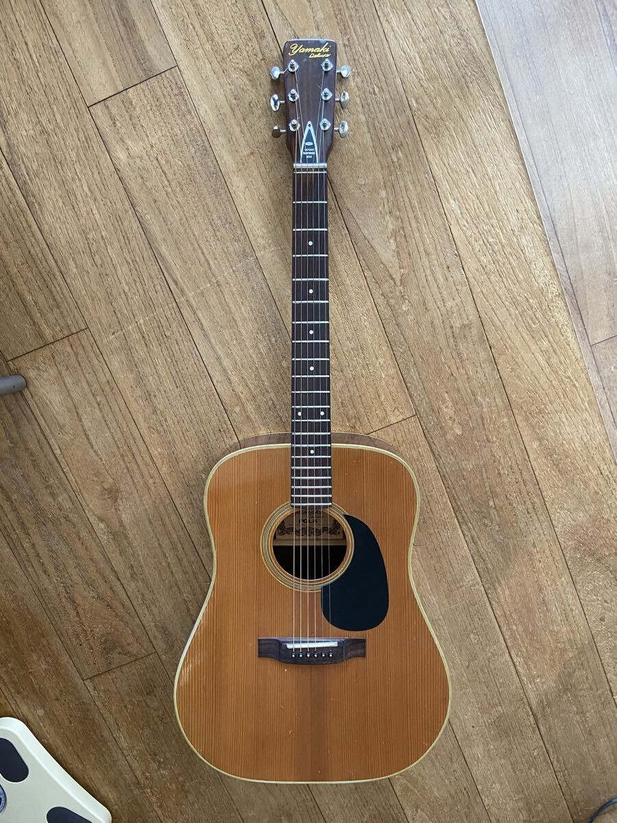 Acoustic Guitar Yamaki Deluxe No.120 Folk Natural Rosewood Back