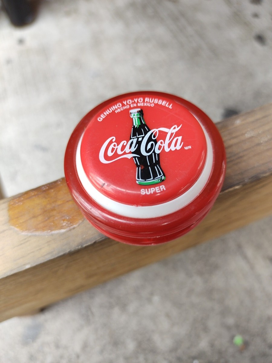 VTG 80's Coca Cola RUSSELL YO-YO Rare Genuine Yo-Yo Made At México