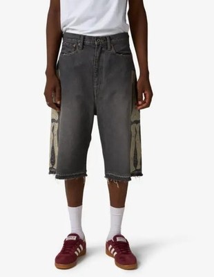 KAPITAL 14oz denim shorts short pants bone Skeleton brand new