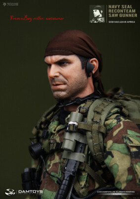 Perfect Damtoys 93012 Navy Seal Reconteam Saw Gunner In Stock New
