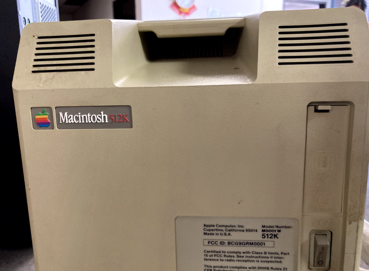 Apple Macintosh 512K Model: M0001 W 512K. Unit Only | eBay