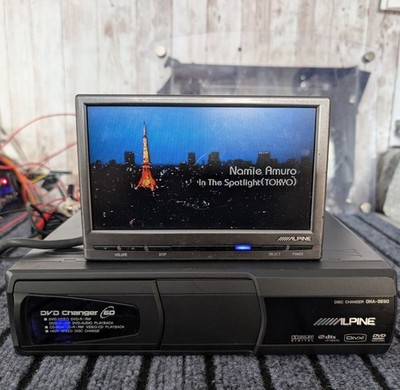 Alpine DHA-S690 6 Disc DVD CD Changer Ai-NET Car Audio with Remote