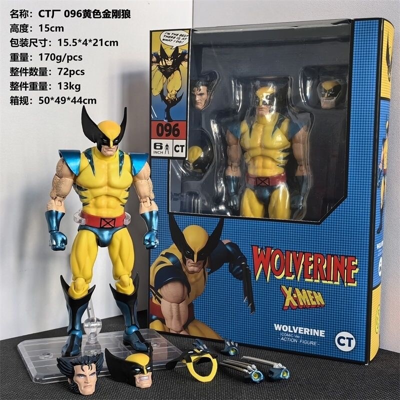 CT Toys MAFEX No.096 Wolverine Comic Ver. X-MEN 6in Action Figure
