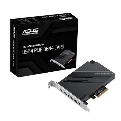 ASUS USB4 PCIe GEN4 CARD Dual USB-C DisplayPort 1.4 PCIe 4.0