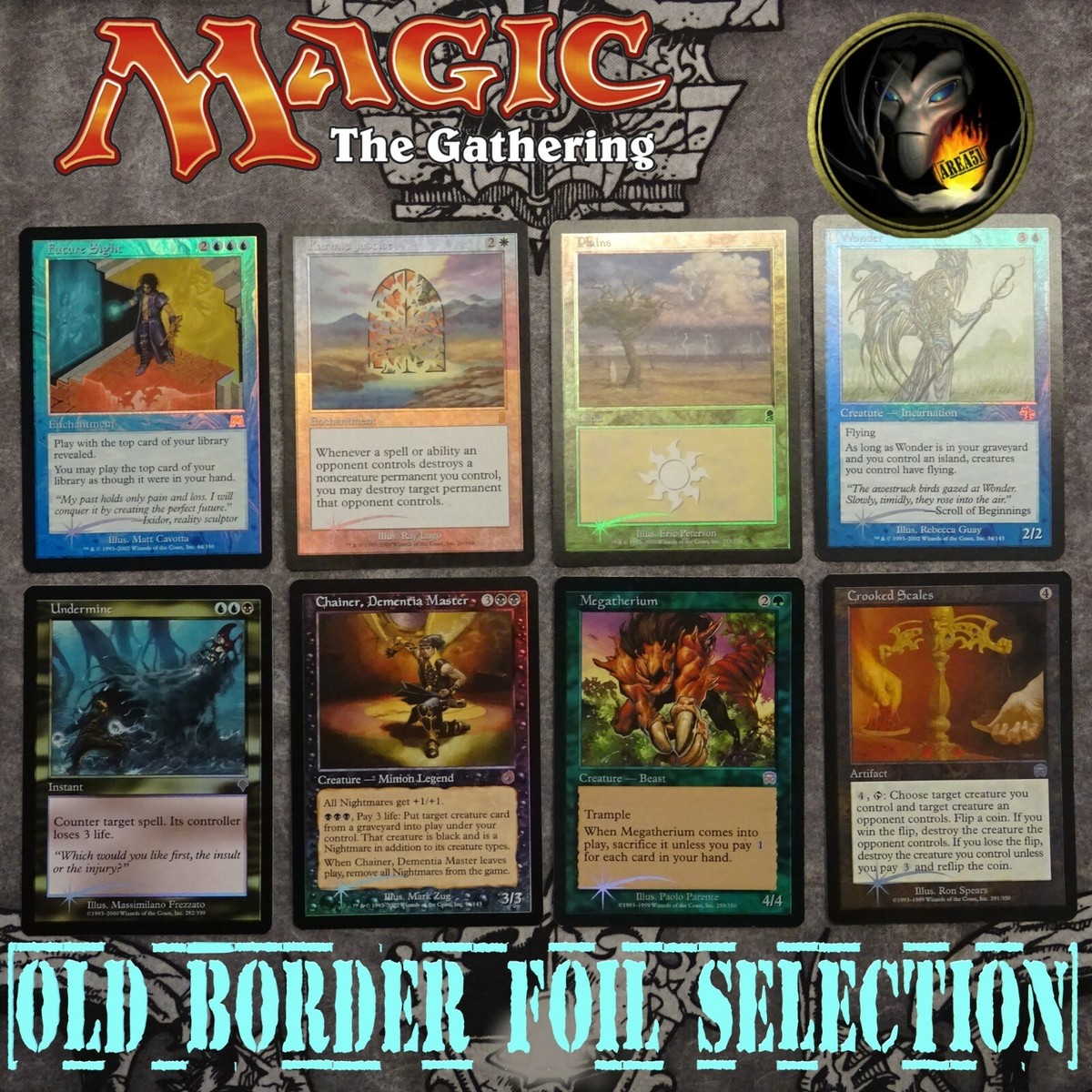 MtG Old Border FOILS - MULTILIST - Choose Singles 1999-2003