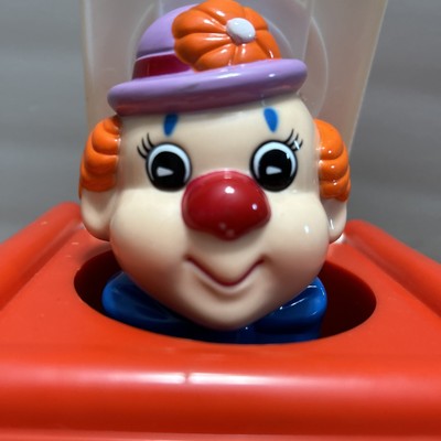 Vintage Jack In The Box Clown Meritus 1988 Children's Toy AS IS | eBay