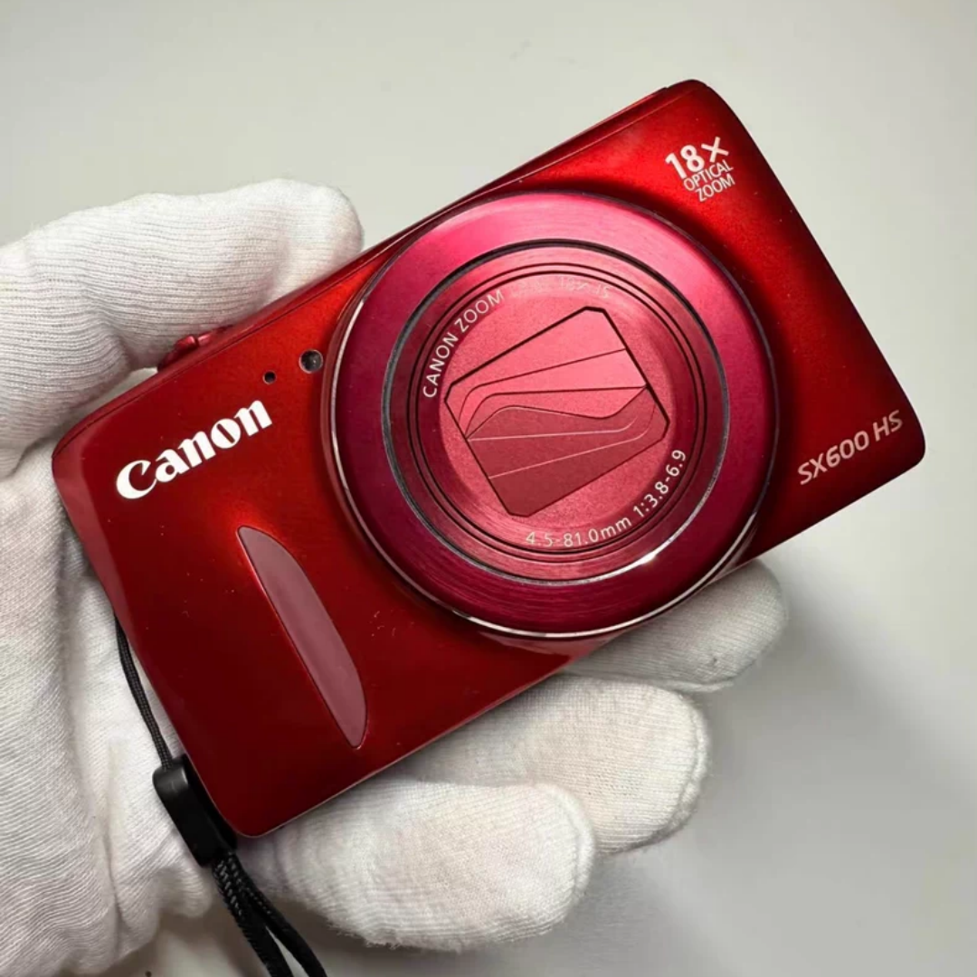 Canon PowerShot SX600 HS 16.0MP Digital Camera - Red for sale