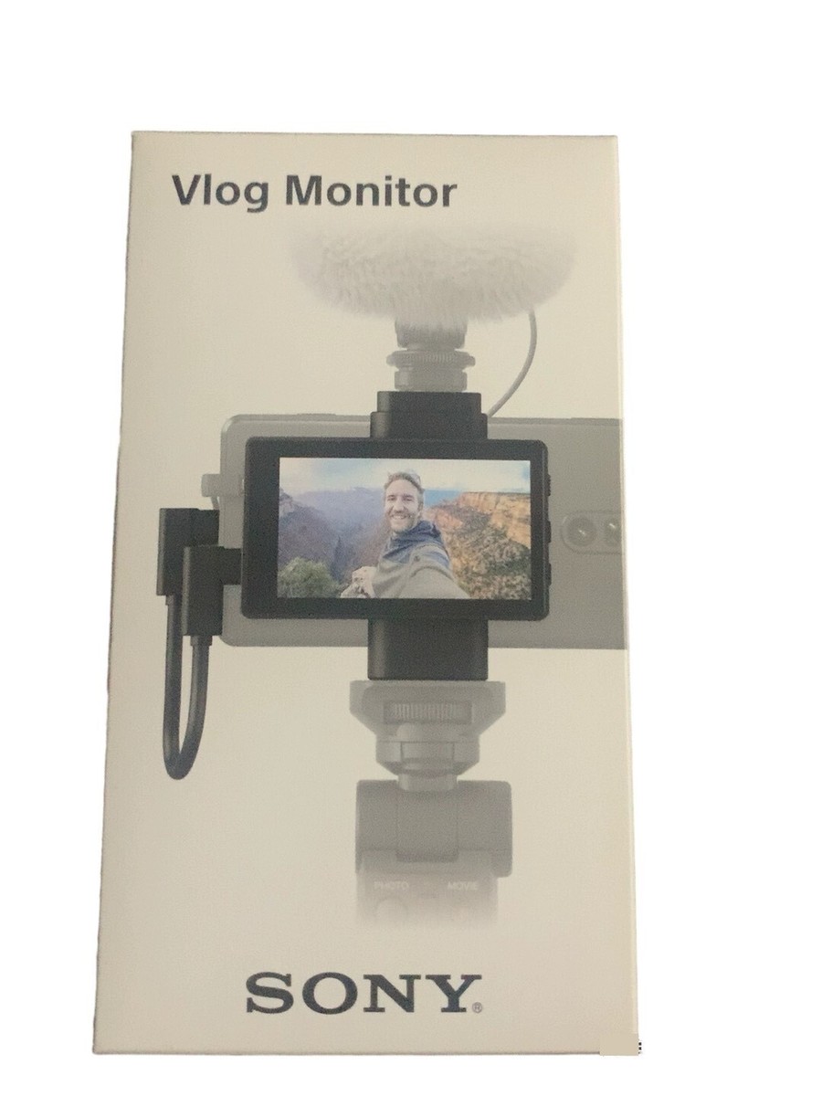 Sony Vlog Monitor with Mount and USB-C Cable for Xperia- XQZ-IV01