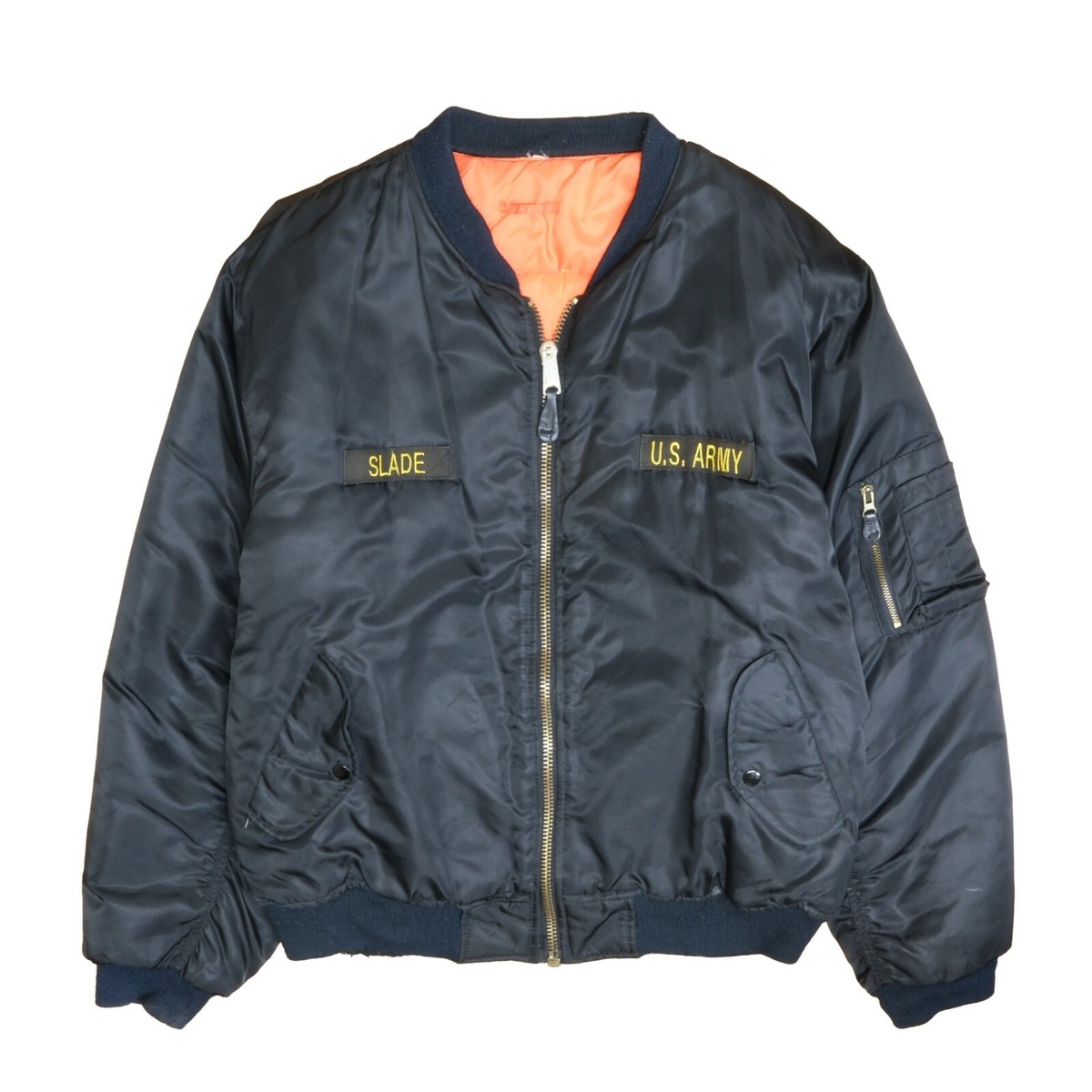 Vintage USAF MA-1 Flight Bomber Jacket Size Small MIL-J-82790J