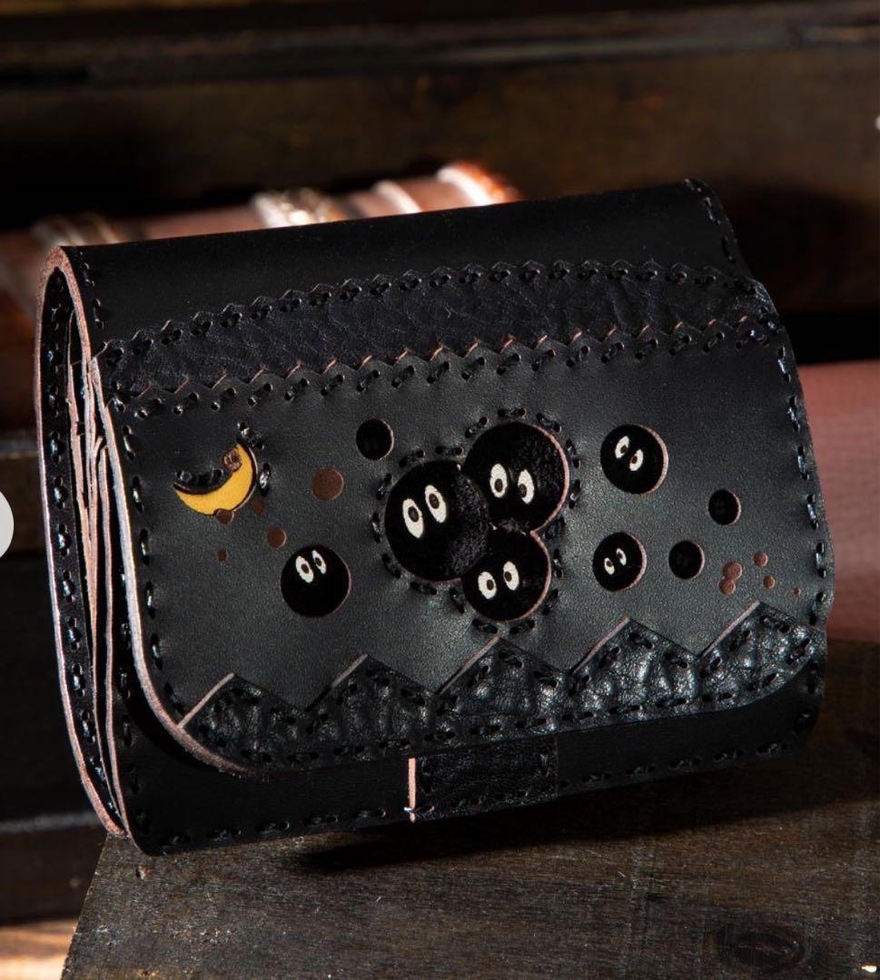 GBL Ghibli My Neighbor Totoro Makkuro Kurosuke Short Wallet