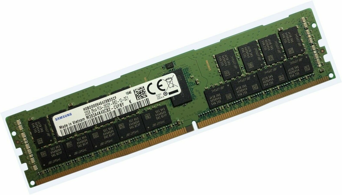 Samsung DDR4 32GB ECC REG RAM 2Rx4 Server Memory PC4-2933Y-RB2-12