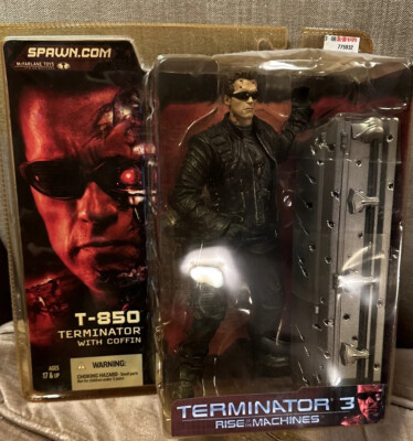 Terminator 3 T-850 with Coffin & Sunglasses Action Figure