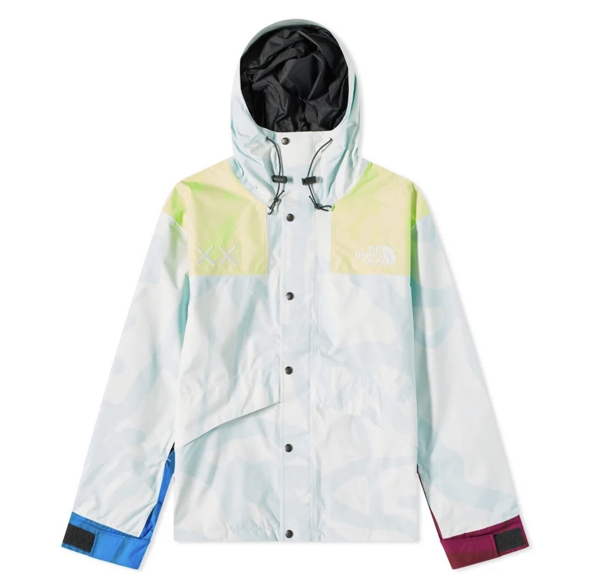 KAWS XX The North Face Retro 1986 TNF Mountain Jacket Ice Blue 86