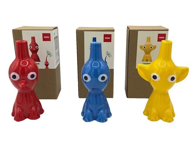 Pikmin ピクミン 花瓶 青 赤 2個セット Pikmin Pins Set of 2 Red And
