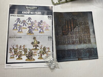 Warhammer 40k Know No Fear Death Guard Chaos Space Marine Starter