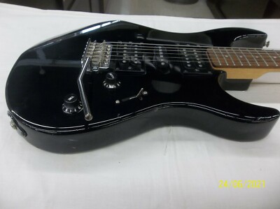 Yamaha ERG121 Electric Guitar SuperStrat BLACK with gig bag | eBay