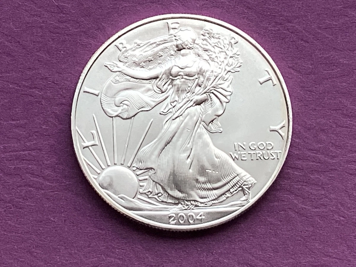 American Eagle Uncertified 2004 Silver Bullion Coins for sale | eBay