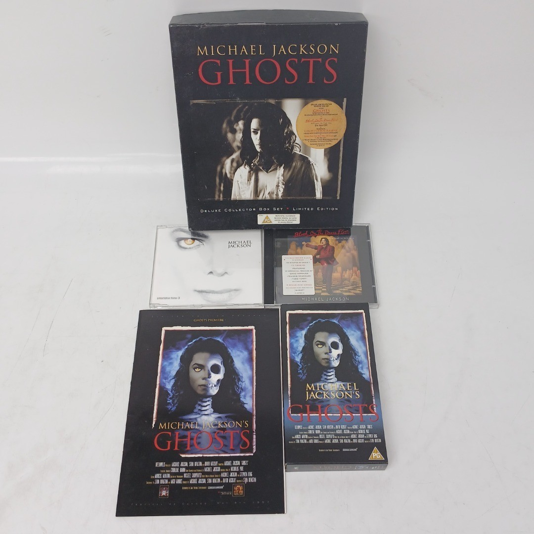 マイケル・ジャクソン GHOSTS 限定版デラックスコレクターBOX 【公式通販】