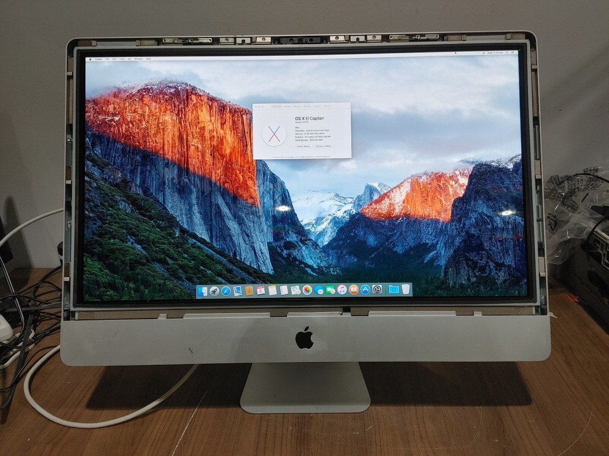 Apple iMac 21.5inch Mid 2010 付属ディスクと書類等 Mac OS 10.6.3 iMac